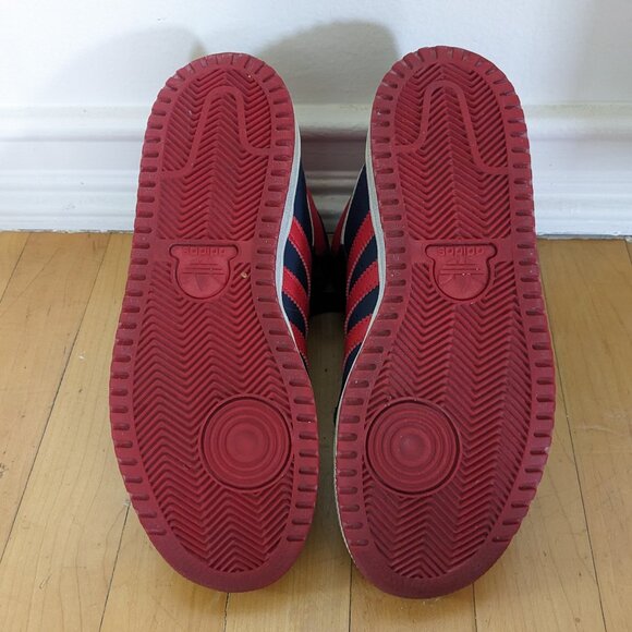 ADIDAS Top Ten RB Shoes High Top Sneakers Mens 6 / Womens 8 Navy Blue Red - Picture 7 of 9